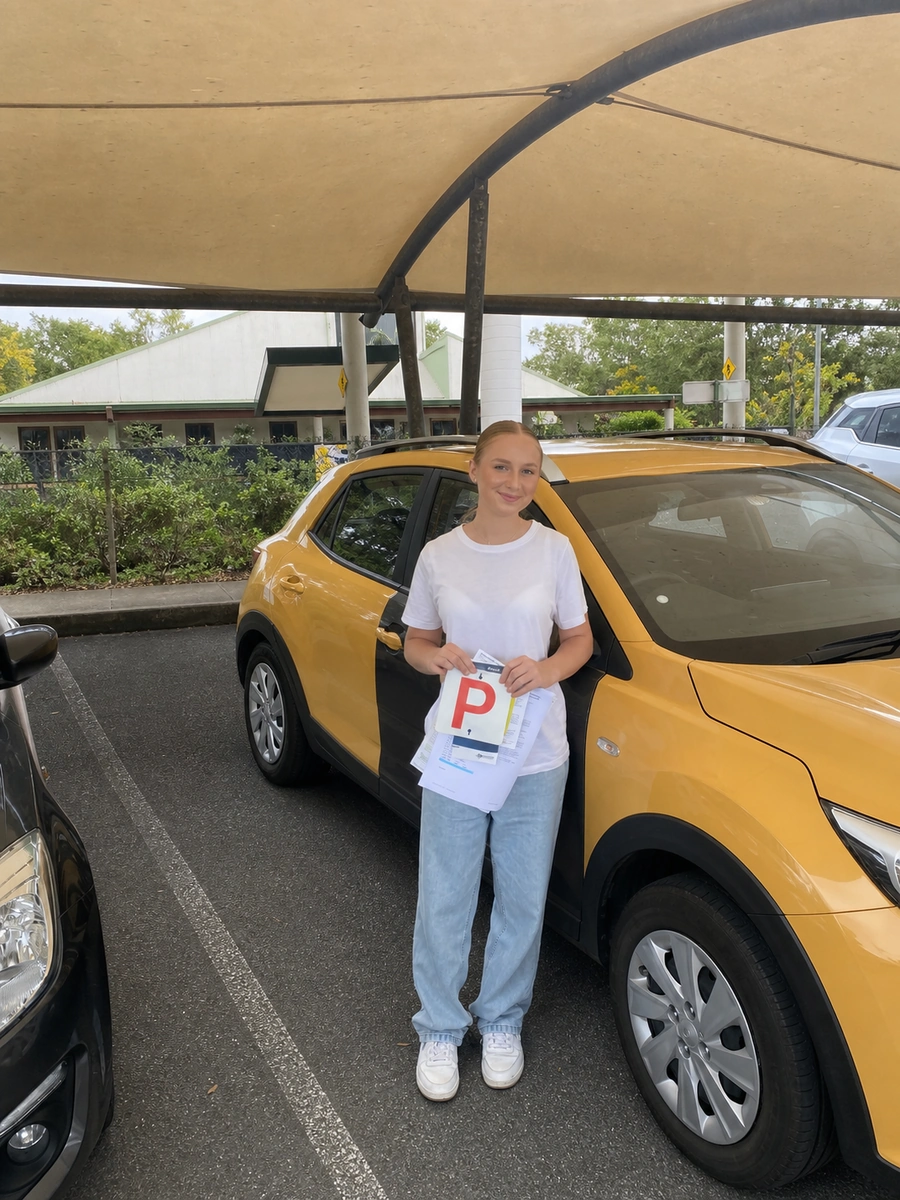 Driving lesson with Sharp Start on the Gold Coast