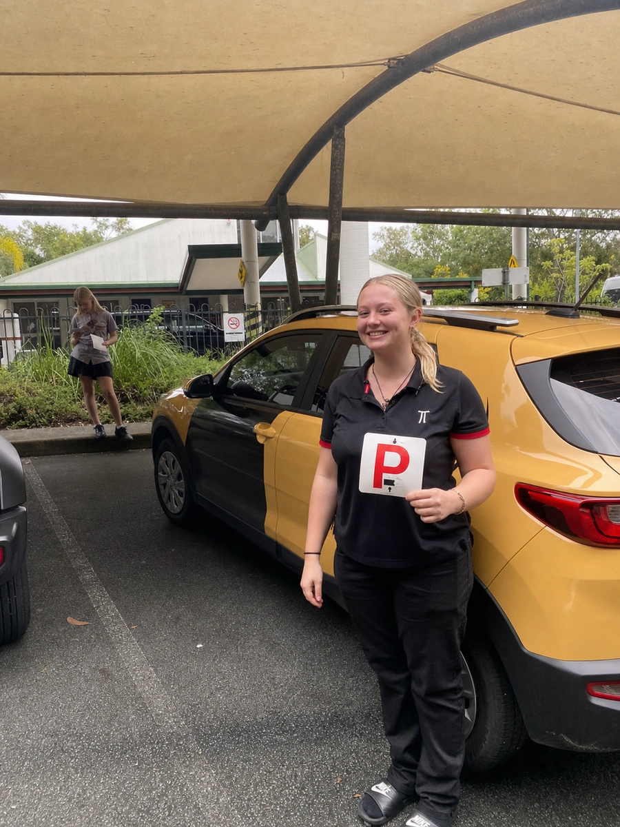 Driving lesson with Sharp Start on the Gold Coast