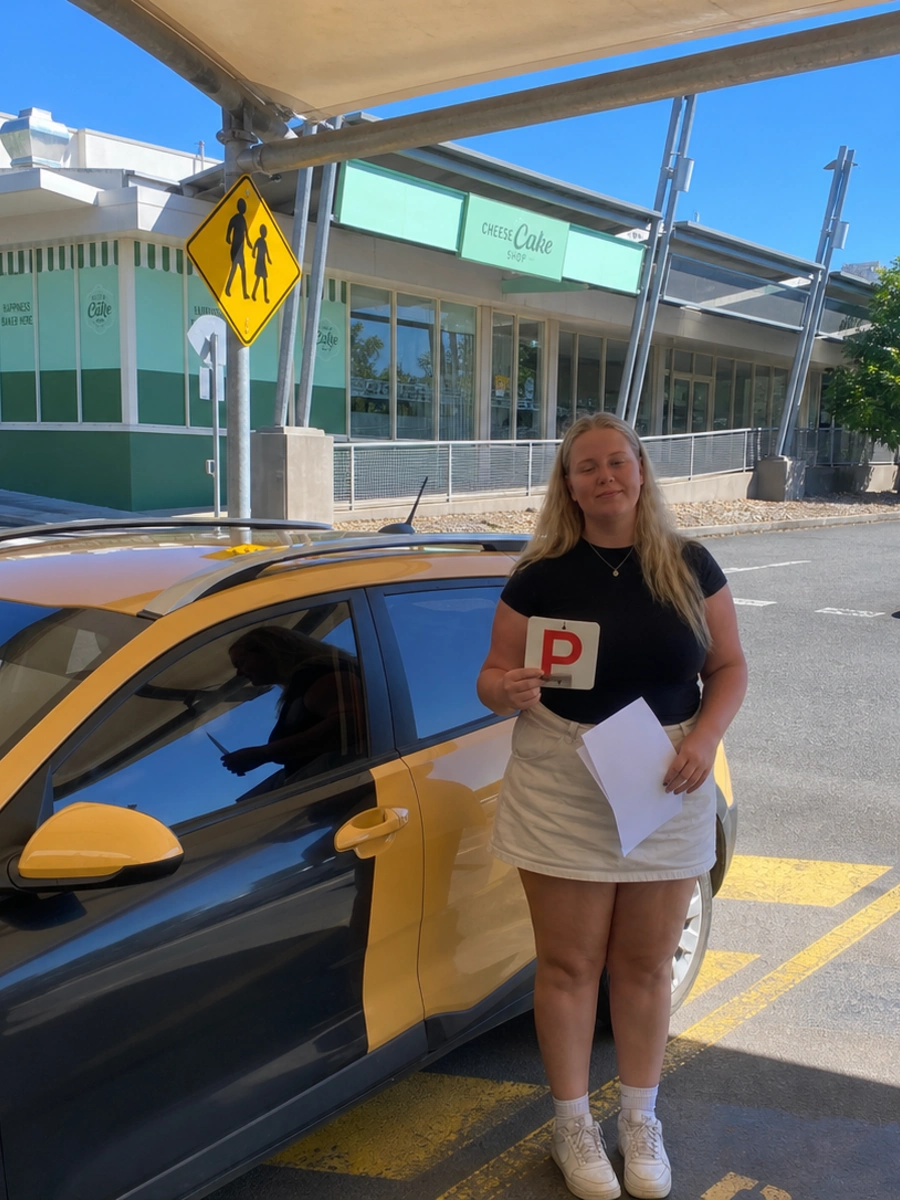 Driving lesson with Sharp Start on the Gold Coast