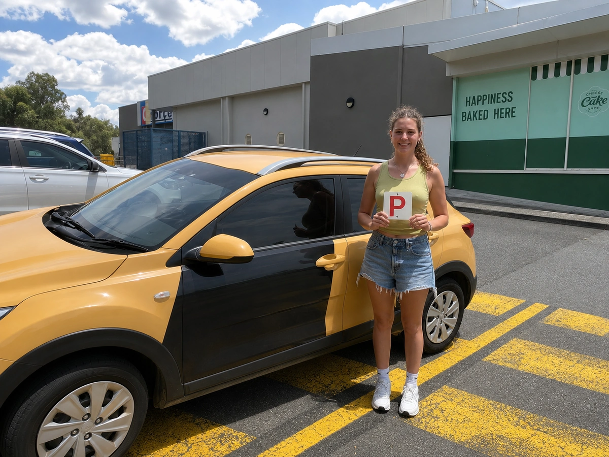 Driving lesson with Sharp Start on the Gold Coast