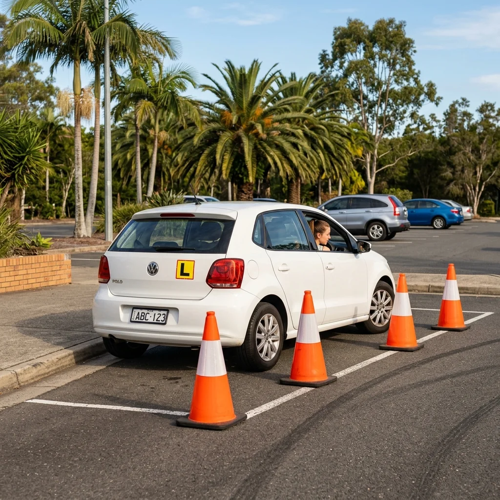 Driving lesson with Sharp Start on the Gold Coast