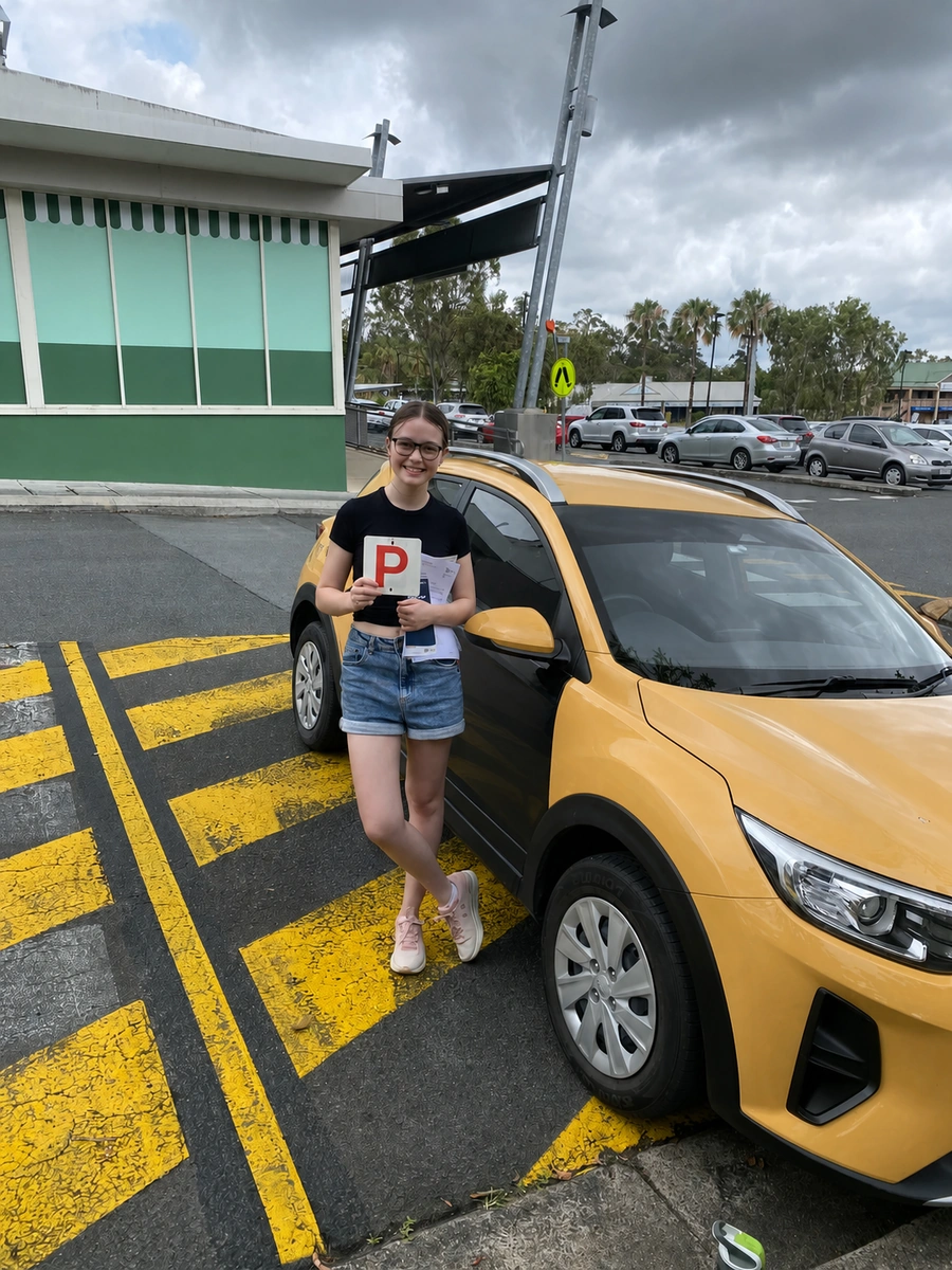 Driving lesson with Sharp Start on the Gold Coast