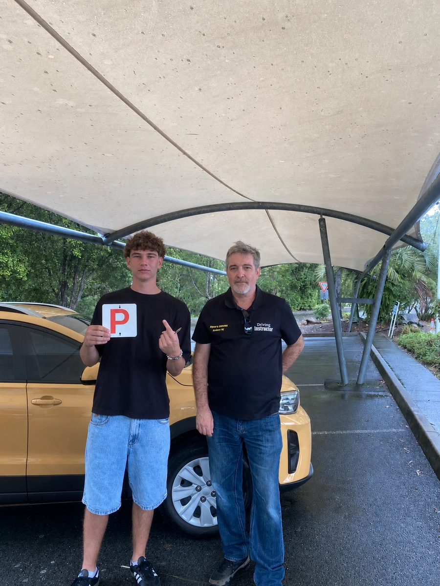 Driving lesson with Sharp Start on the Gold Coast